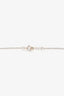 Tiffany & Co. 18K Diamond Floral Key Pendant Necklace