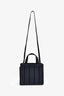 Sac en cuir noir « Whitney » de Max Mara, avec poignée supérieure et bandoulière