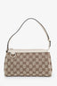 Gucci Beige GG Canvas Abbey D-Ring Pochette Bag