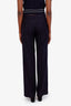 Stella McCartney Navy Wool Striped Trousers Size 42