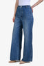 Moussy Vintage Blue Wide Leg Jeans Size 28