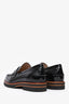 Stuart Weitzman Black Patent Leather Loafers Size 7