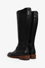 Celine Black Leather Knee High Riding Boots Size 36