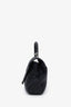 Saint Laurent Black Chevron Leather Loulou Puffer Shoulder Bag