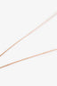 Bvlgari 18k Rose Gold Mother of Pearl & Diamond Divas' Dream Pendant Necklace