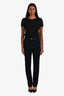 Toteme Dark Blue Denim Straight Leg Jeans Size 27