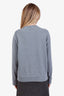 Hermès Grey Cotton Horse Embroidered Crewneck Sweater Size XL