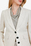 Veronica Beard Beige Single Breasted Blazer Size 2