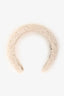 Miu Miu Cream Shearling Headband