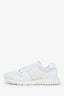 Louis Vuitton White Leather and Mesh Run Away Sneaker Size 7 Men's