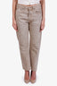Acne Studios Brown Straight Leg Jeans Size 29