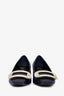 Roger Vivier Navy Satin 'Belle Vivier' Heels Size 37.5