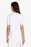 Diesel White Cotton Short Sleeve Logo T-Shirt Size S