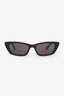 Saint Laurent Black Cat-Eye Sunglasses