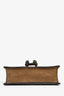 Gucci Brown GG Supreme Canvas Suede Dionysus Shoulder Bag