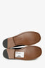 Christian Dior Black Brushed Calfskin Boy Platform Loafers Size 35.5