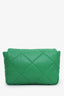 Stand Studio Green Leather Wanda Mini Top Handle Bag with Strap