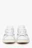 Hermès White/Black Leather 'Avantage' Sneakers Size 36.5