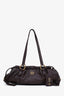 Miu Miu Brown Nappa Leather Joie Shoulder Bag