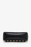 Valentino Black Leather Rockstud Flip Lock Phone Holder