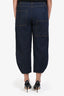 Tibi Dark Blue Denim Barrel Jeans 30