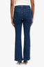 Veronica Beard Medium Blue Denim Buttoned Flared Jeans Size 26