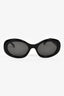 Celine Black Oval Triomphe Sunglasses