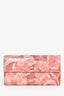 Louis Vuitton 2013 Pink Vernis Ikat Rose Velour Sarah Wallet