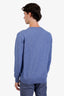 Brunello Cucinelli Blue Cashmere Knit Sweater Size 50 Mens