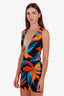 Louisa Ballou Multicolour Open Front Mini Dress Size S