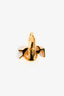 Saint Laurent Gold-Toned YSL Ear Cuff