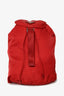 Prada Red Nylon Backpack