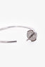 Tiffany & Co. 18K White Gold Diamond Metro Hoop Earrings