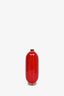Roger Vivier Red Lacquer White Croc Minaudière
