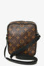 Louis Vuitton 2021 Black Monogram Macassar Christopher Wearable Crossbody Wallet Bag