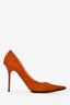 Jimmy Choo Burnt Orange Suede Heels Size 38