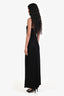 Frame Black Knit Tube Maxi Dress Size S