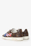 Louis Vuitton Monogram Embroidered Front Row Sneakers Size 37