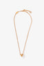 Louis Vuitton 2017 Gold Tone Essential V Necklace
