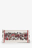 Christian Dior 2021 Multicolour Canvas Embroidered Medium Butterfly Print Book Tote