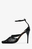 Alaïa 2026 Black Fishnet 'Infradito' Heels Size 36
