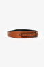 Frame Brown Leather Belt Size XS S