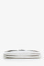 Balenciaga White Leather Small BB Soft Flap Shoulder Bag