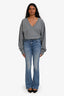 MOTHER Blue Denim High Waisted 'Weekender Skimp' Jeans Size 24