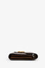 Gucci Brown Leather GG Marmont Chain Wallet