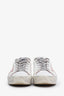 Golden Goose Pink/White Leather Sneakers Size 41 Mens