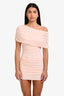 Lovers and Friends Pink One Shoulder Mini Dress Size XXS