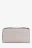 Burberry Grey Grain Leather Alvington Continental Wallet