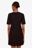 Gucci Black/White Low Cut Mini Dress Size M