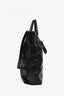 Prada Black Nylon Patched Leather Top Handle Tote with Strap